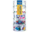 Joggle Eyes Coloured Stackable Pack of 450