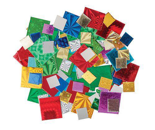 Mosaic Squares Metallic 1 to 2cm Pack of 5000