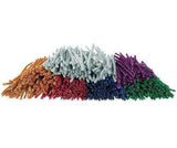 Basics Coloured Tinsel Stems 15cm Pack of 500