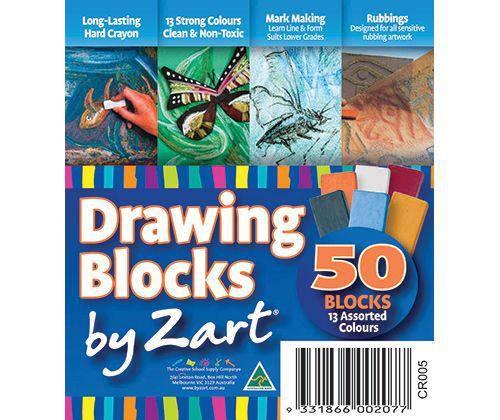 Zart Drawing Block Pack of 50