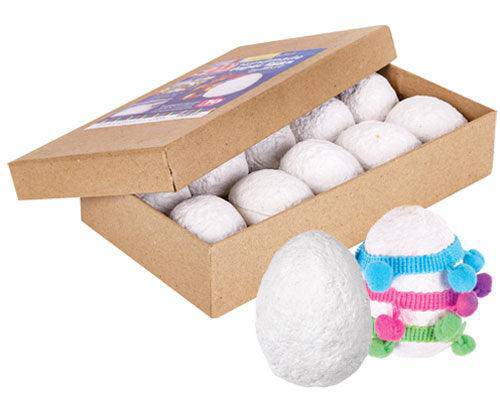 Handmade Paper Eggs Pack of 10