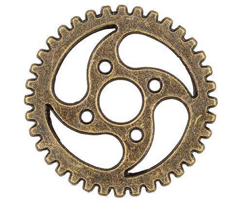 Metal Gears and Cogs Assorted Pack of 48 - Zart