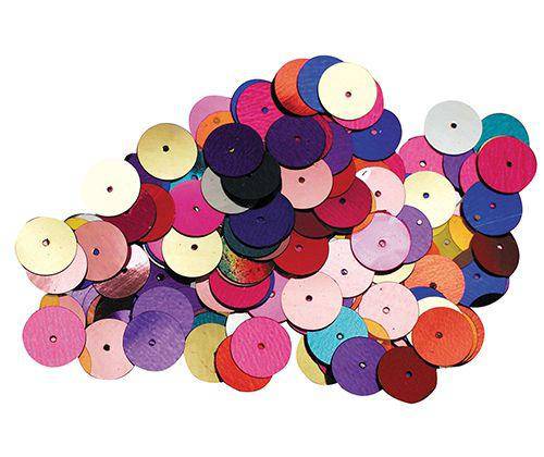 Sequins Flat Coloured 10mm Pack of 1000