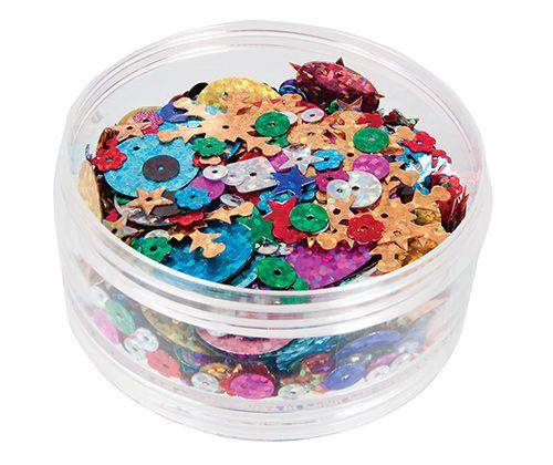 Stackables Sequins Assorted 100g - Zart