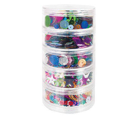 Stackables Sequins Assorted 100g - Zart