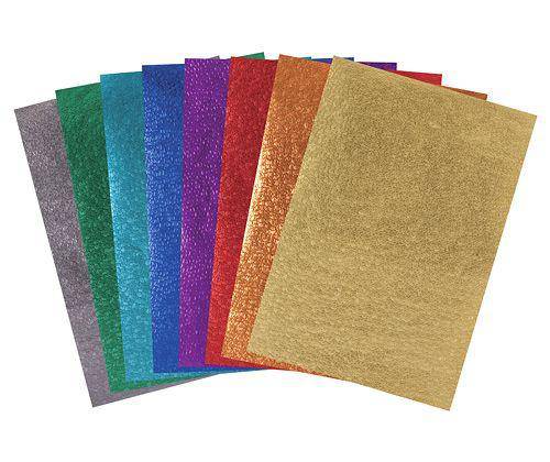 Metallic Scales Paper Coloured A4 Pack of 40