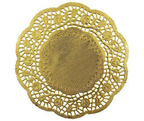 Doyleys Gold Metallic 19cm Pack of 50