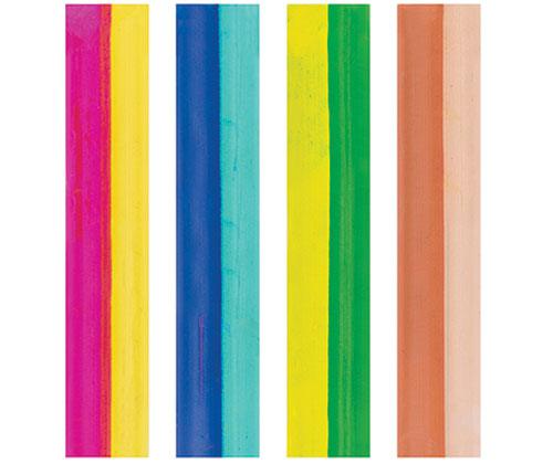 Pastel Colour Switches by Zart Pack of 16