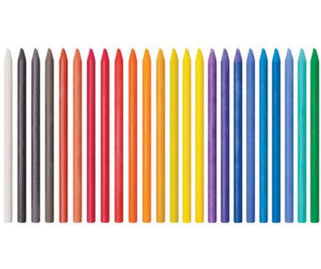 Zart Woodless Soft Pastel Pencils Pack of 24