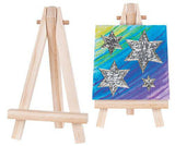 Wooden Easel Mini 10 x 12.5cm Pack of 10