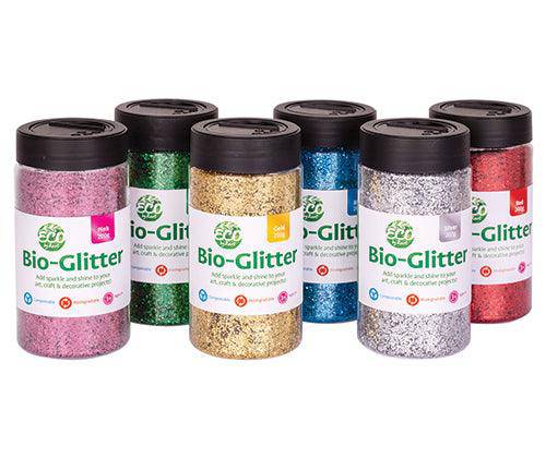 Bio Glitter Colours 200g Pack of 6