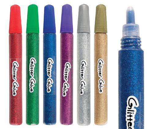 Glitter Glue Pens Pack of 6