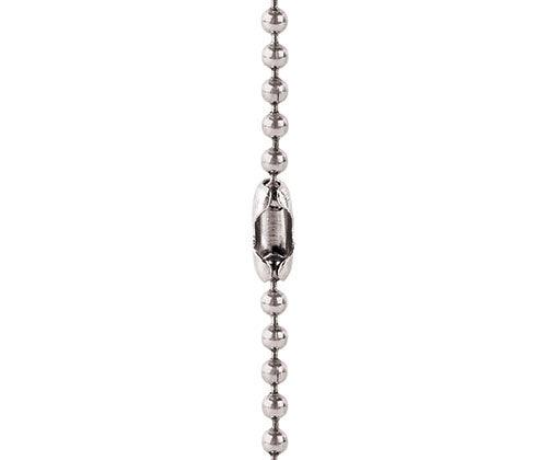 Ball Chain Necklace with Clasp Silver 67cm Pack of 10