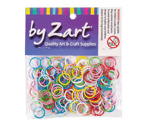 Jump Rings 10mm Coloured Pack of 200