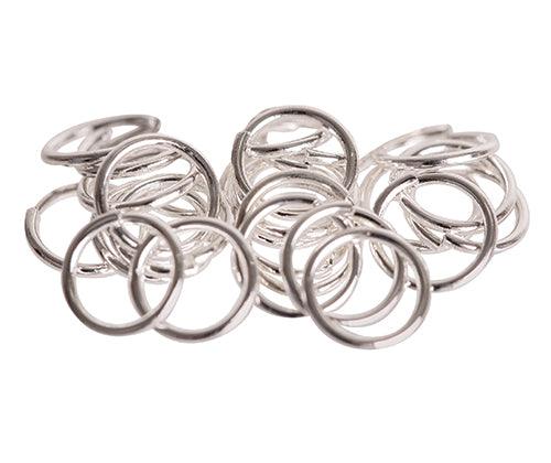 Jump Rings Stainless Steel 8mm Pack of 100