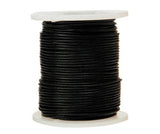 Leather Cord Black 1.5mm x 50m