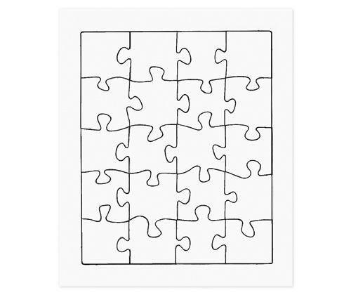 Cardboard Jigsaw Pack of 20