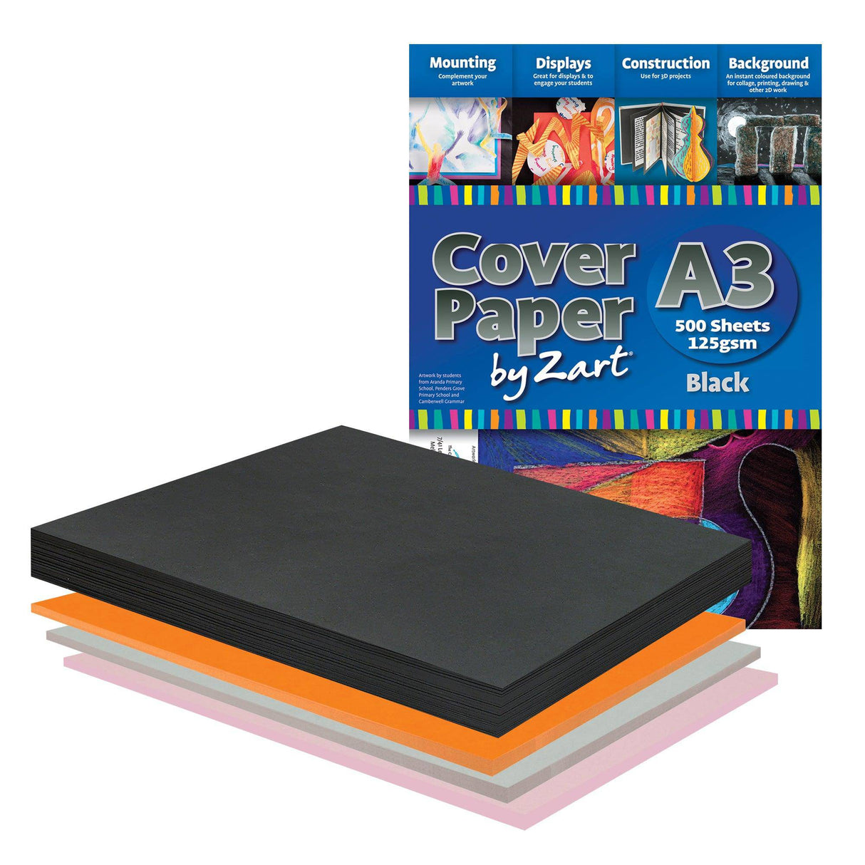 Cover Paper A3 125gsm Single Colours