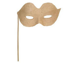 Papier-mache Eye Mask on a Stick