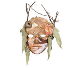 Papier-mache Full Face Mask