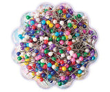 Pearl Pins Coloured 25mm Pack of 1000