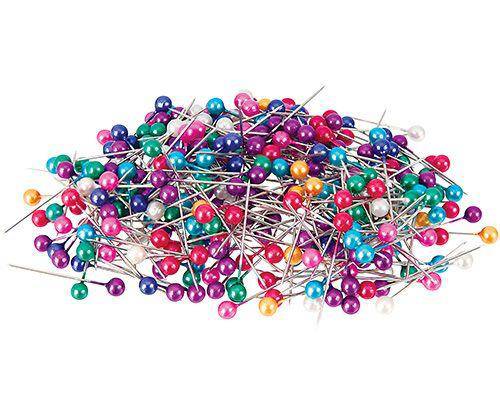 Pearl Pins Coloured 25mm Pack of 1000