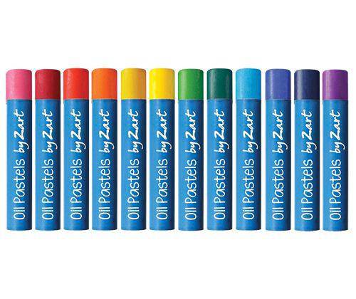 Basics Oil Pastels Cool and Warm Colours Pack of 48