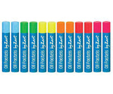 Basics Oil Pastels Fluorescent Colours Pack of 12