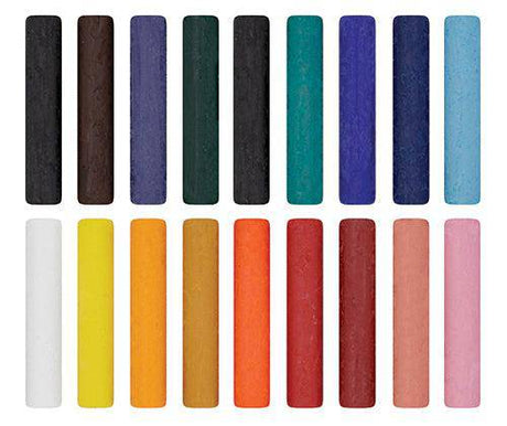 Zart Supermix Oil Pastels Assorted Colours Set of 18