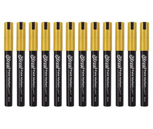 Street Paint Markers by Zart Pack of 12