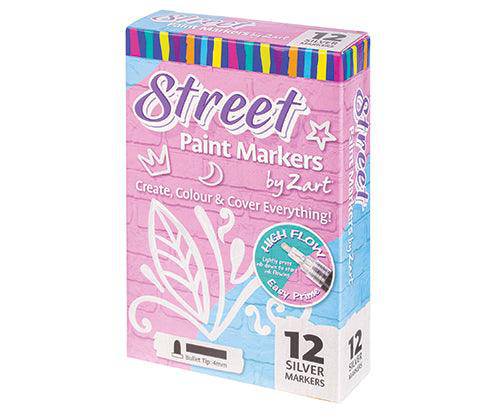 Street Paint Markers by Zart Pack of 12