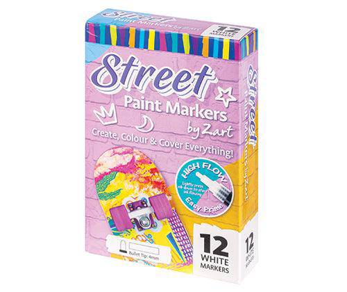 Street Paint Markers by Zart Pack of 12