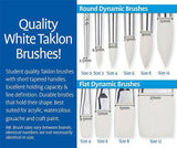 Zart Dynamic Taklon Round Brushes