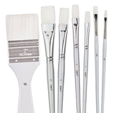 Zart Dynamic Taklon Flat Brushes