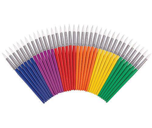 ColourSorts Classroom Organisers: Coloured Classroom Brushes by Zart Pack of 36