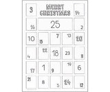 ColourMe Advent Calendar A3 Pack of 10