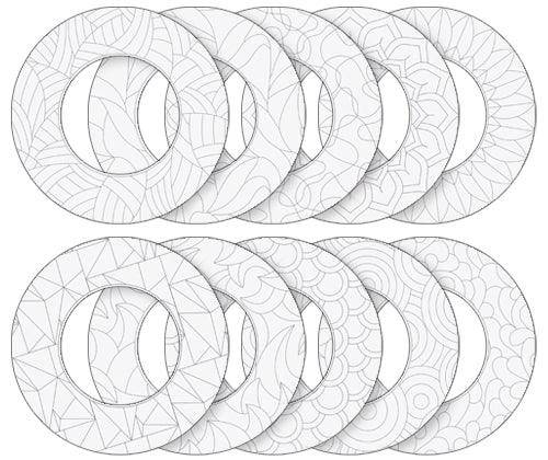 ColourMe Wreath Pack of 10