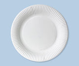 Paper Plates White Pack of 50