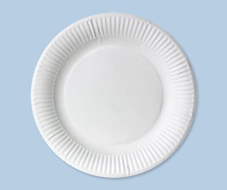 Paper Plates White Pack of 50