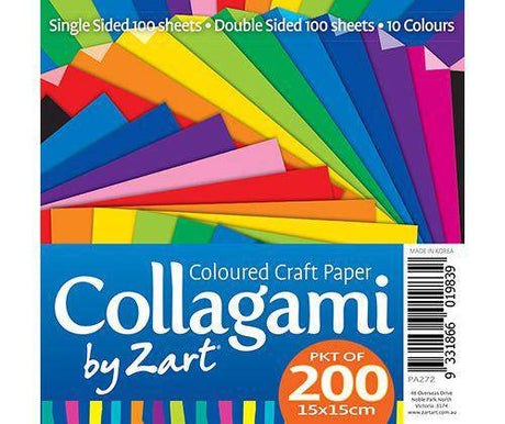 Collagami Craft Paper Pack of 200