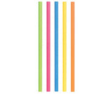 ECO Paper Straws 8mm x 19.7cm Coloured Pack of 500