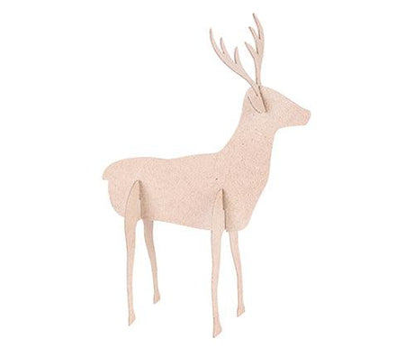 Papier-mache Reindeer Pack of 10