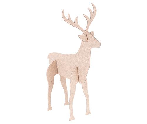 Papier-mache Reindeer Pack of 10