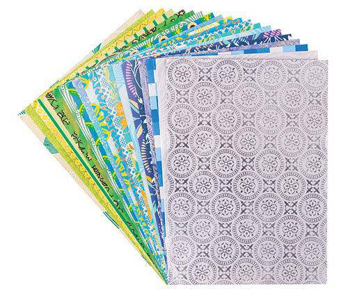 Handmade Pattern Paper A4 Pack of 20