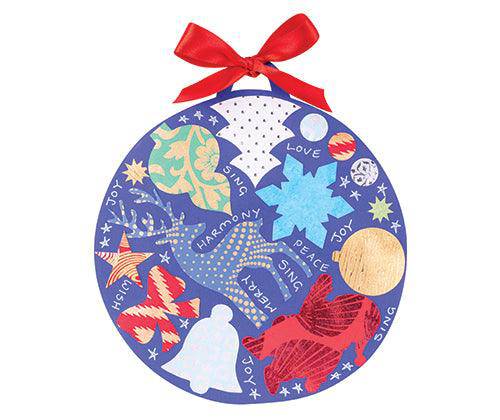 Shape Patterned Paper Zart Handmade Pattern Paper Christmas Shapes 100g