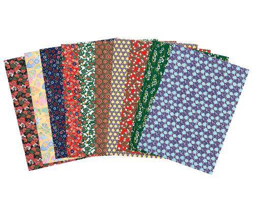 Floral Motif Decorative Paper A4 Pack of 40