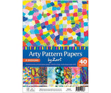 Pattern Paper A4 Arty Pack of 40