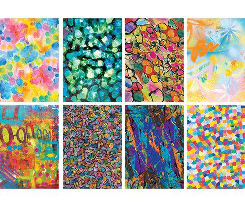 Pattern A4 Zart Pattern Paper A4 Arty Pack of 40