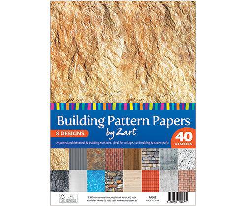 Pattern A4 Zart Pattern Paper A4 Building Pack of 40