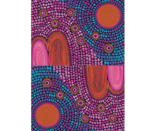 Pattern Paper A4 Contemporary Australian Indigenous Pack of 40